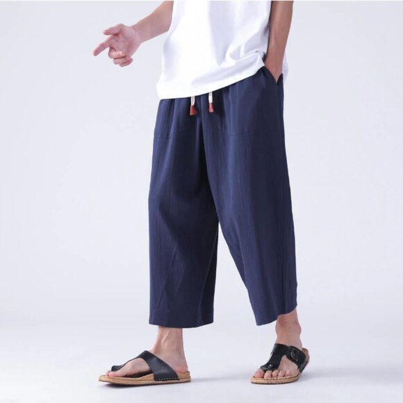 Men's Sekino Cropped Pants, Size M - Picture 4 of 4